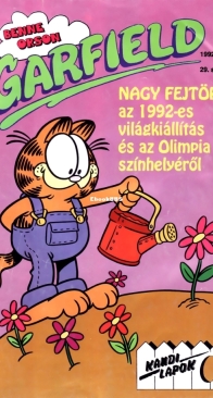Garfield Magazin 29 - Semic Interprint 1992 - Hungarian