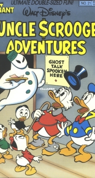 Uncle Scrooge Adventures 21 (of 54) - Gladstone 1990 - English