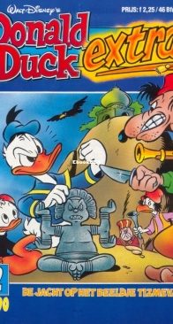 Donald Duck Extra - De Jacht Op Het Beeldje Tizmevat -  Issue 02 - Oberon B.V. 1990 - Dutch