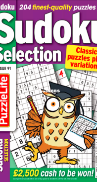 Sudoku Selection -  Issue 91 - April 2025 - English