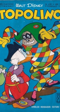 Topolino 0428 - Mondadori 1964 - Italian
