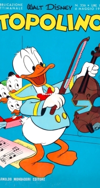 Topolino 0336 - Mondadori 1962 - Italian