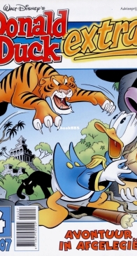 Donald Duck Extra - Avontuur In Afgelegie - Issue 04 - De Geïllustreerde Pers B.V. 2007 - Dutch