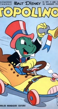 Topolino 0391 - Mondadori 1963 - Italian
