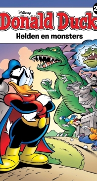 Donald Duck Pocket Serie 3 - Issue 258 - Helden En Monsters - Sanoma 2017 - Dutch
