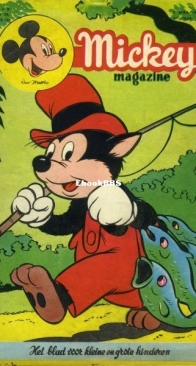 Mickey Magazine 182 - N.V. Uitgaven Pont-Levis 1954 - Dutch