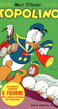 Topolino 0305 - Mondadori 1961 - Italian