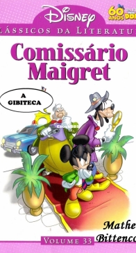 Clássicos da Literatura Disney 33 - Comissário Maigret - Abril 2011 -  Brazilian Portuguese