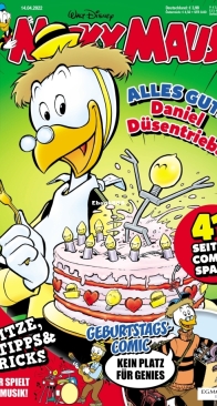 Micky Maus 2022-09 - Ehapa - German