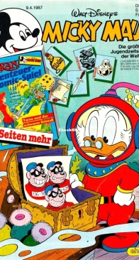 Micky Maus 1987-16 - Ehapa - German