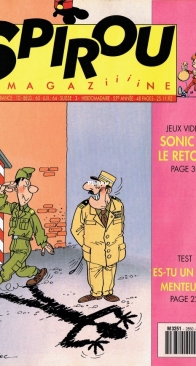 Le Journal de Spirou 2850 - Dupuis 1992 - French