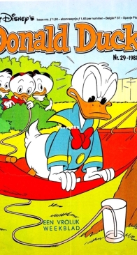 Donald Duck - Dutch Weekblad - Issue 29 - 1988 - Dutch