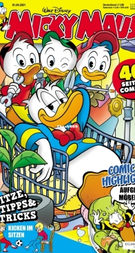 Micky Maus 2021-08 - Ehapa - German