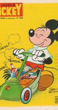 Le Journal de Mickey 1026 - Hachette 1972 - French