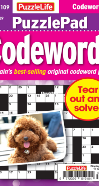 PuzzleLife PuzzlePad Codewords - Issue 109 - March 2025 - English