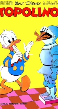 Topolino 0260 - Mondadori 1960 - Italian