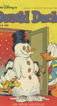 Donald Duck - Dutch Weekblad - Issue 04 - 1985 - Dutch