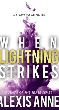When Lightning Strikes - The Storm Inside 3 - Alexis Anne - English