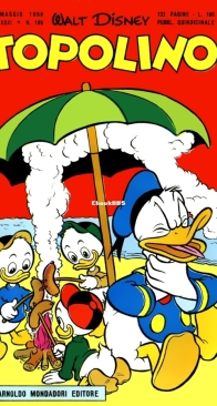 Topolino 0186 - Mondadori 1958 - Italian