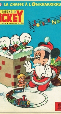 Le Journal de Mickey 0709 - Hachette 1965 - French