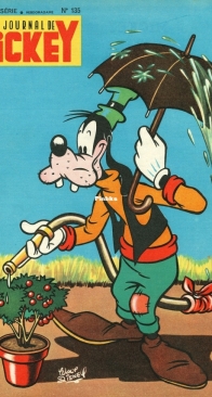 Le Journal de Mickey 0135 - Hachette 1954 - French