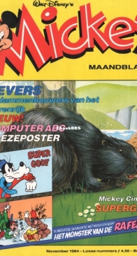 Mickey Maandblad 11 - 1984 - Dutch