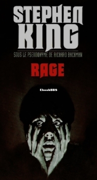 Rage - Stephen King - French