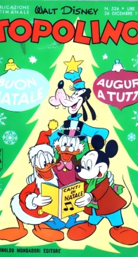Topolino 0526 - Mondadori 1965 - Italian