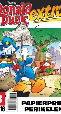 Donald Duck Extra - Papierprikperikelen - Issue 08 - De Geïllustreerde Pers B.V. 2016 - Dutch