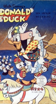 Donald Duck - Dutch Weekblad - Issue 24 - 1954 - Dutch
