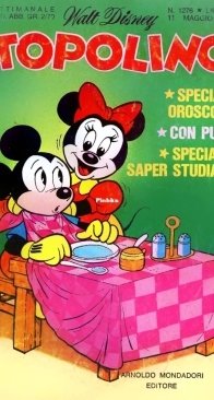 Topolino 1276 - Mondadori 1980 - Italian