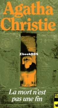 La Mort N'Est Pas Une Fin - Agatha Christie - French