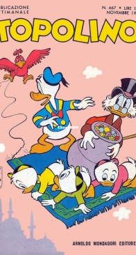 Topolino 0467 - Mondadori 1964 - Italian