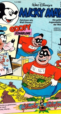 Micky Maus 1990-10 - Ehapa - German