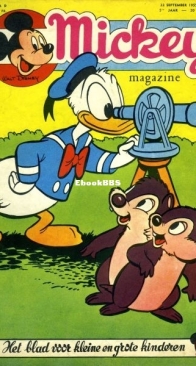 Mickey Magazine 259 - N.V. Uitgaven Pont-Levis 1955 - Dutch