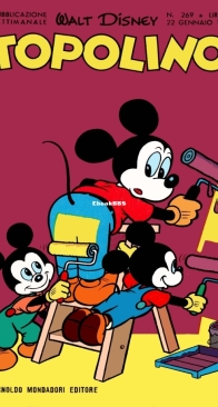 Topolino 0269 - Mondadori 1961 - Italian