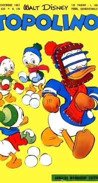 Topolino 0176 - Mondadori 1957 - Italian