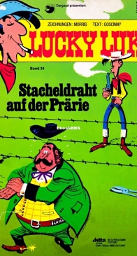 Lucky Luke 34 - Stacheldraht auf der Prärie - Egmont Ehapa Verlag 1982 - German