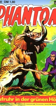 Phantom 088 - Aufruhr in der Grünen Hölle - Bastei 1977 - German