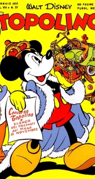Topolino 0037 - Mondadori 1952 - Italian