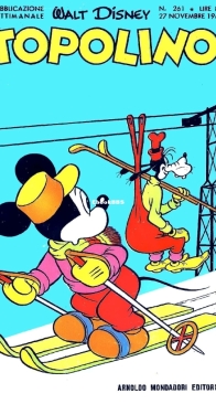 Topolino 0261 - Mondadori 1960 - Italian