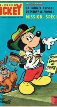 Le Journal de Mickey 0675 - Hachette 1965 - French