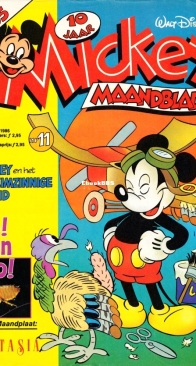Mickey Maandblad 11 - 1986 - Dutch