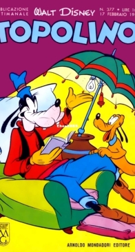 Topolino 0377 - Mondadori 1963 - Italian