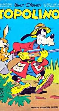 Topolino 0409 - Mondadori 1963 - Italian