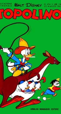 Topolino 0434 - Mondadori 1964 - Italian