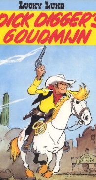 Dick Diggers Goudmijn - Lucky Luke 01 - Dupuis - Dutch