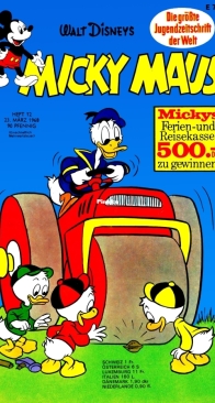 Micky Maus 1968 - 12 - Ehapa - German