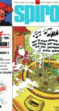 Le Journal de Spirou 1869 - Dupuis 1974 - French