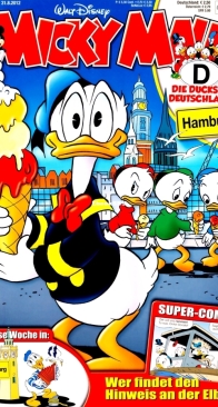 Micky Maus 2012-36 - Ehapa - German